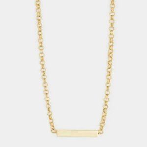gorjana Lou Tag Necklace